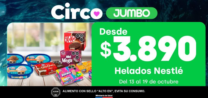 Circo Jumbo: Helados Nestlé