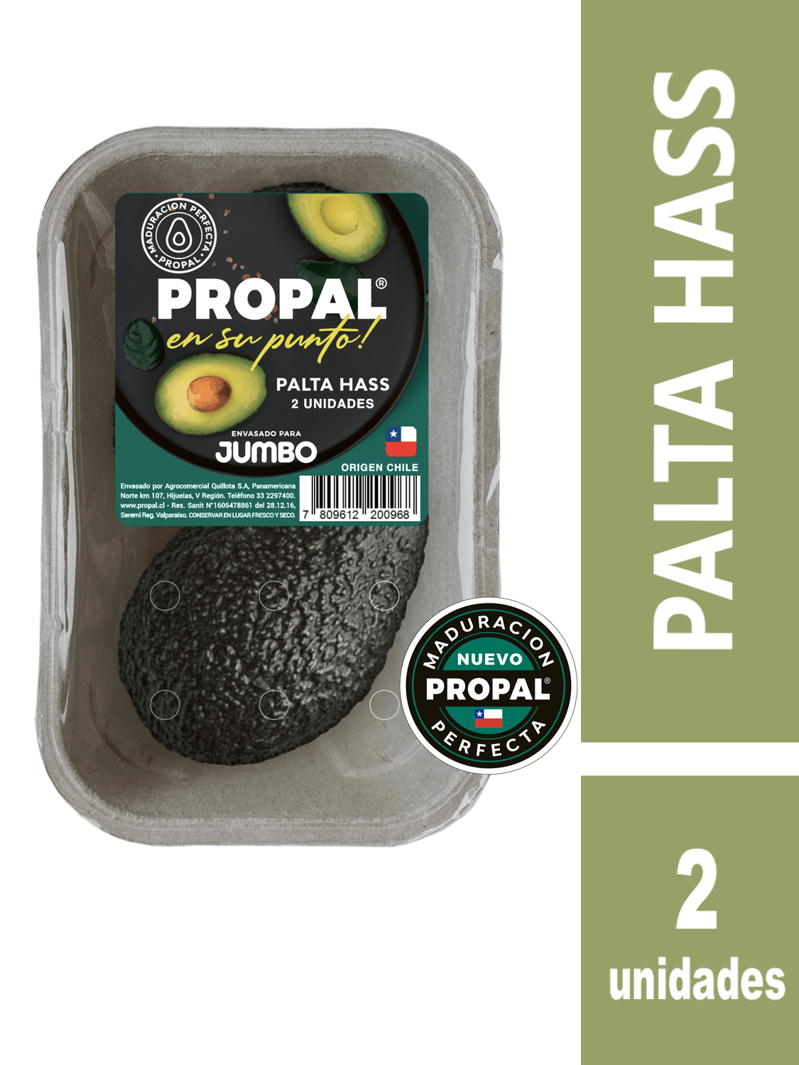 Palta Hass Pote 2 un.