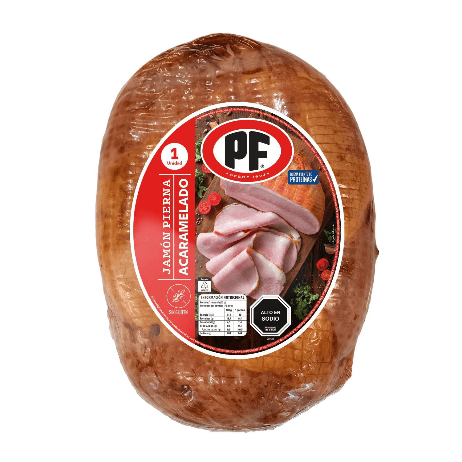 Jamón Pierna PF Acaramelado Granel - Image 2