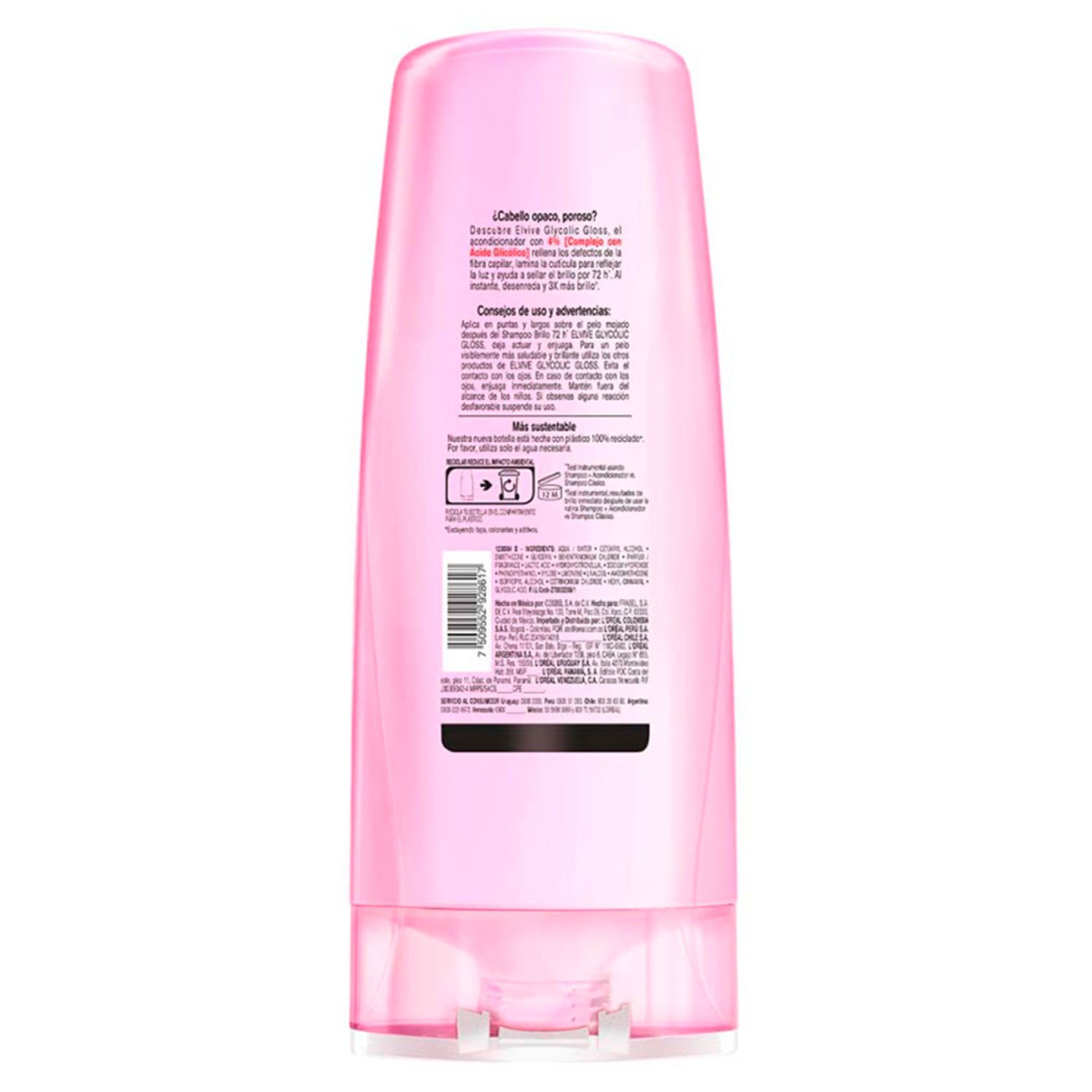 Acondicionador Elvive Glycolic Gloss 370 ml - Image 4