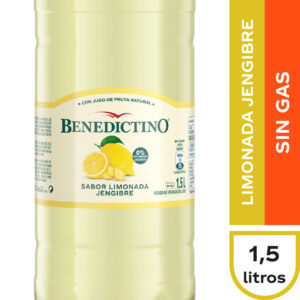 Agua Saborizada Benedictino Limonada Jengibre 1.5 L