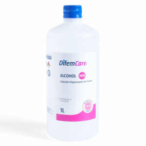 Alcohol 70% Difem Pharma Higienizante de Manos 1 L