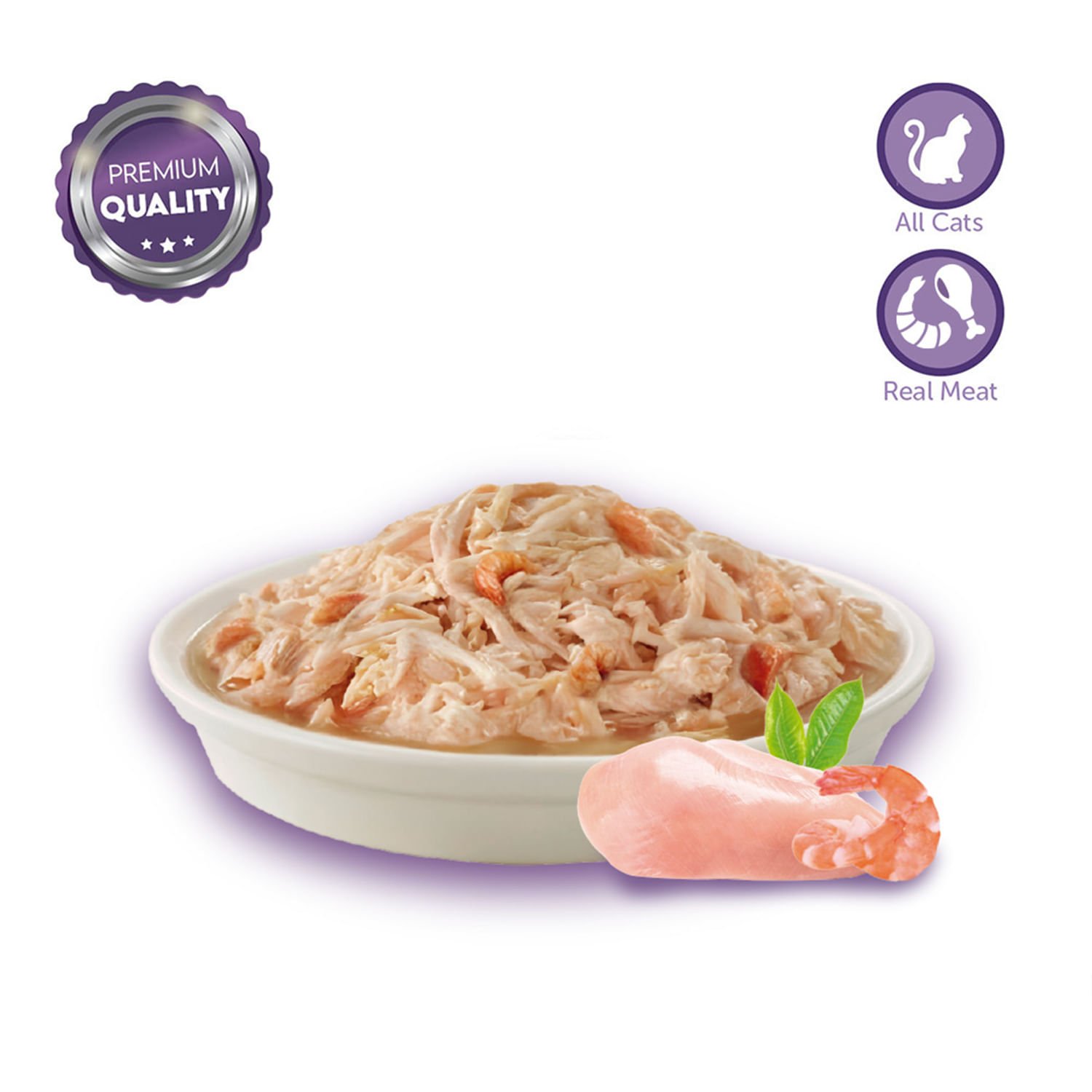 Alimento Húmedo Gato Molly & Co Estofado Pollo Camarón 85 g - Image 4