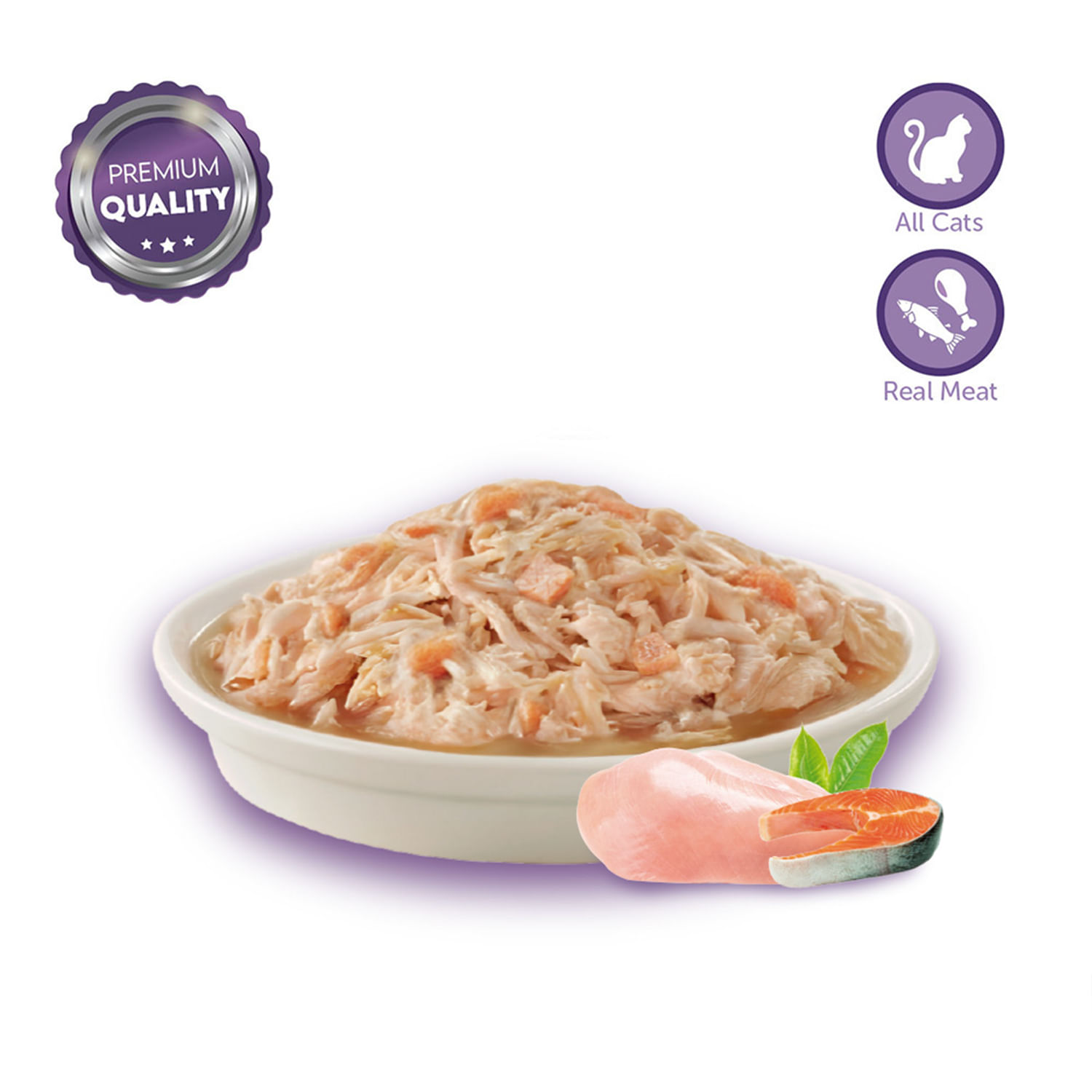 Alimento Húmedo Gato Molly & Co Estofado Pollo Salmón 85 g - Image 4