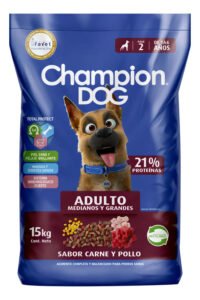 Alimento Perro Adulto Champion Dog Carne y Pollo 15 kg