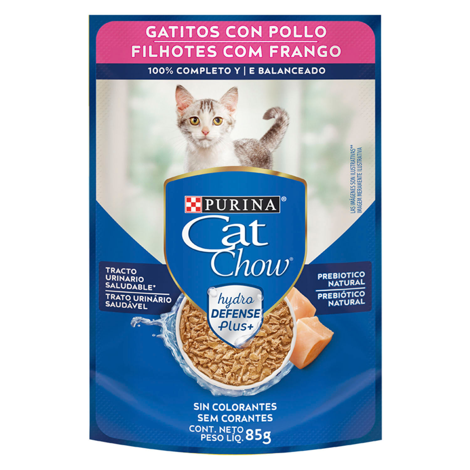 Alimento Húmedo Gatito Cat Chow Pollo 85 g - Image 2