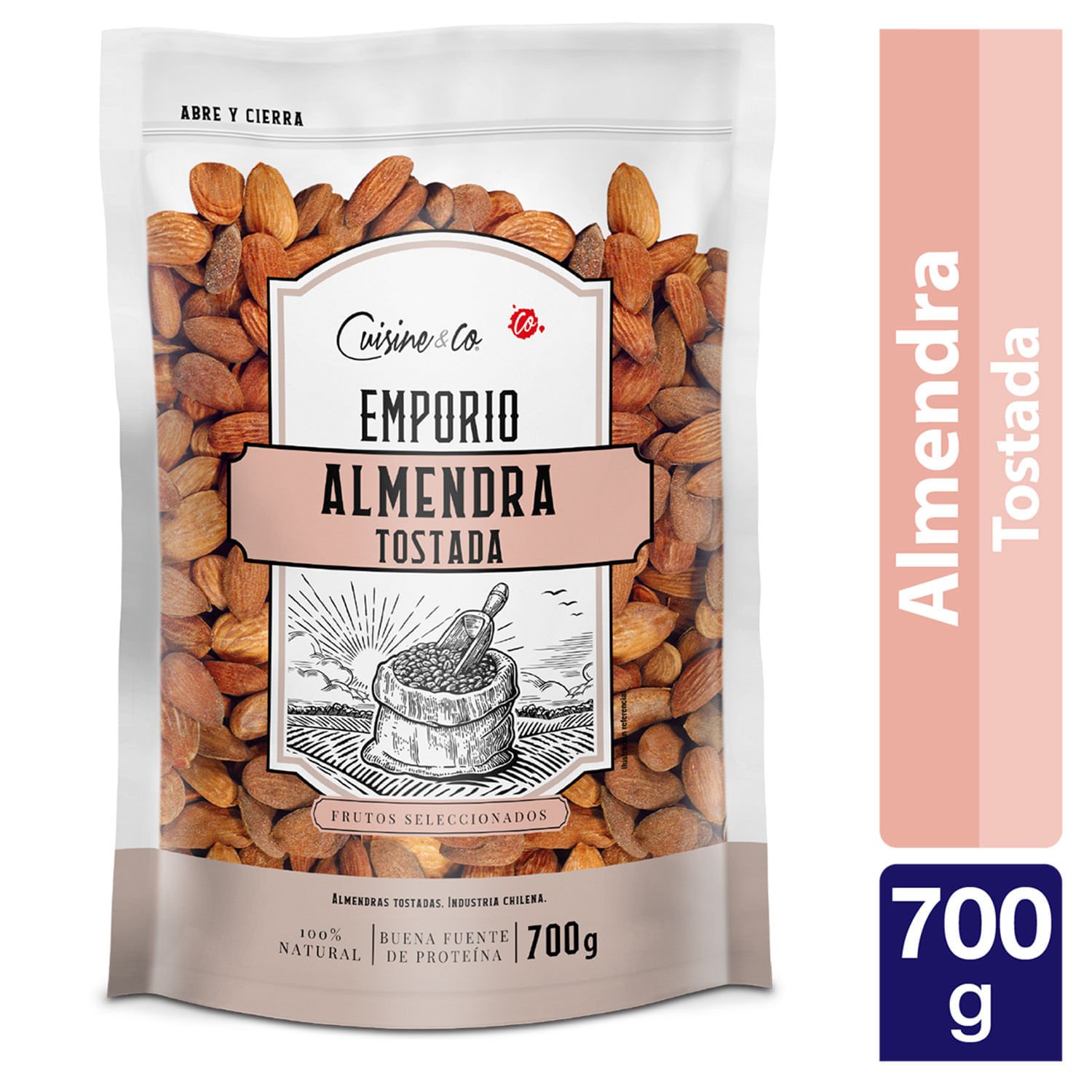 Almendra Tostada Cuisine & Co 700 g