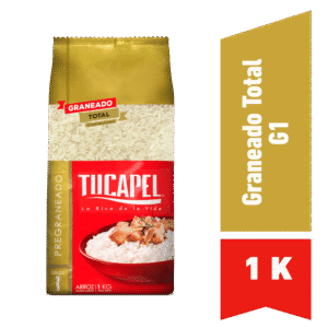 Arroz Grado 1 Tucapel Pregraneado Grano Largo 1 kg