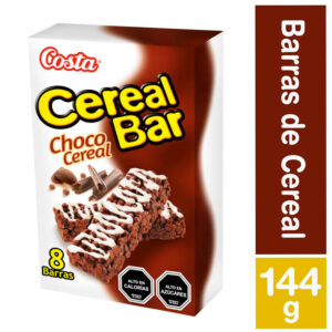 Barra de Cereal Cerealbar Chococereal 8 un. 18 g, 144 g neto