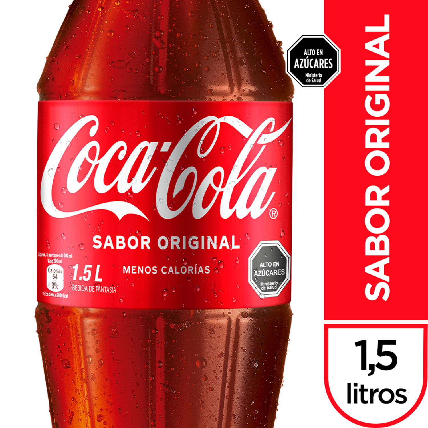 Bebida Coca-Cola Original 1.5 L - Image 2