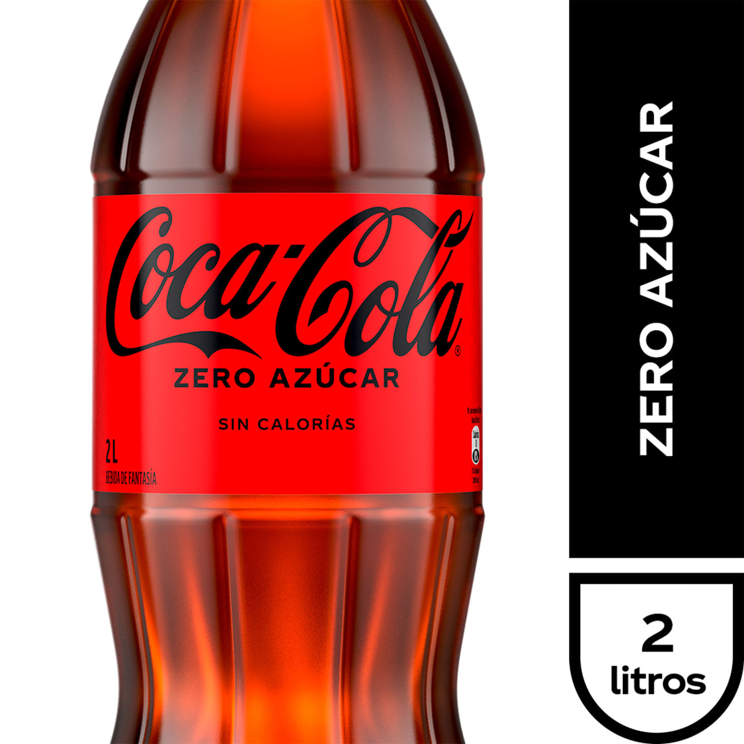 Bebida Coca-Cola Zero 2 L