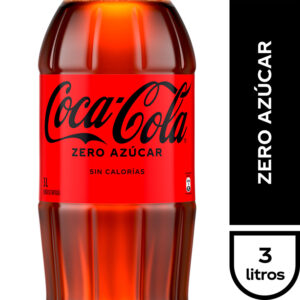 Bebida Coca-Cola Zero 3 L