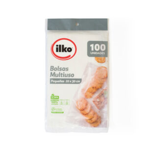 Bolsa Multiuso Ilko Transparente 20 x 30 cm 100 un.