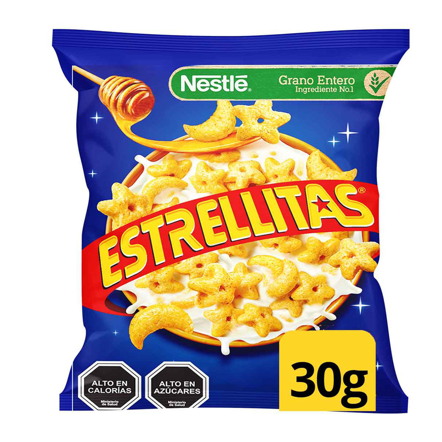 Cereal Estrellitas con Un Toque de Miel 30 g