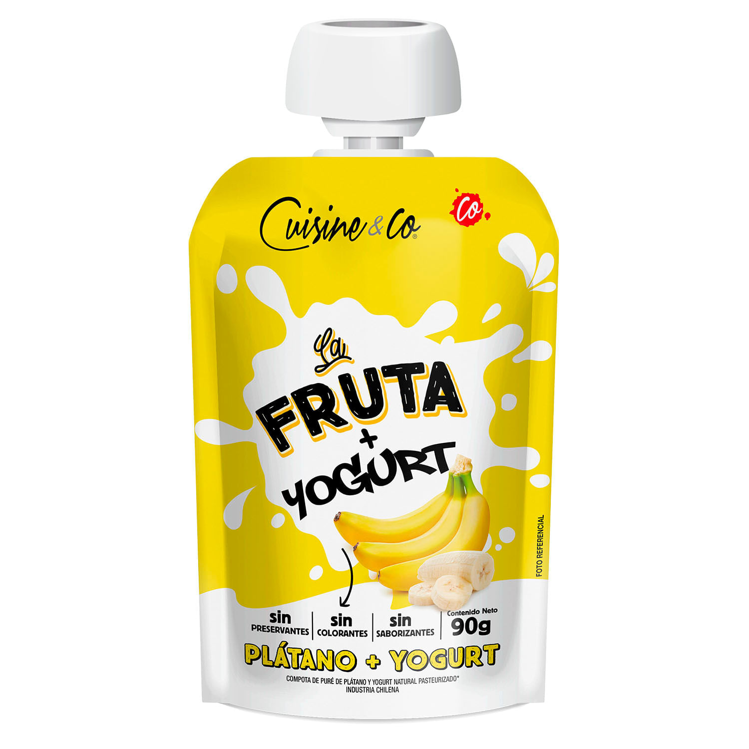 Compota Plátano y Yogurt 90 g
