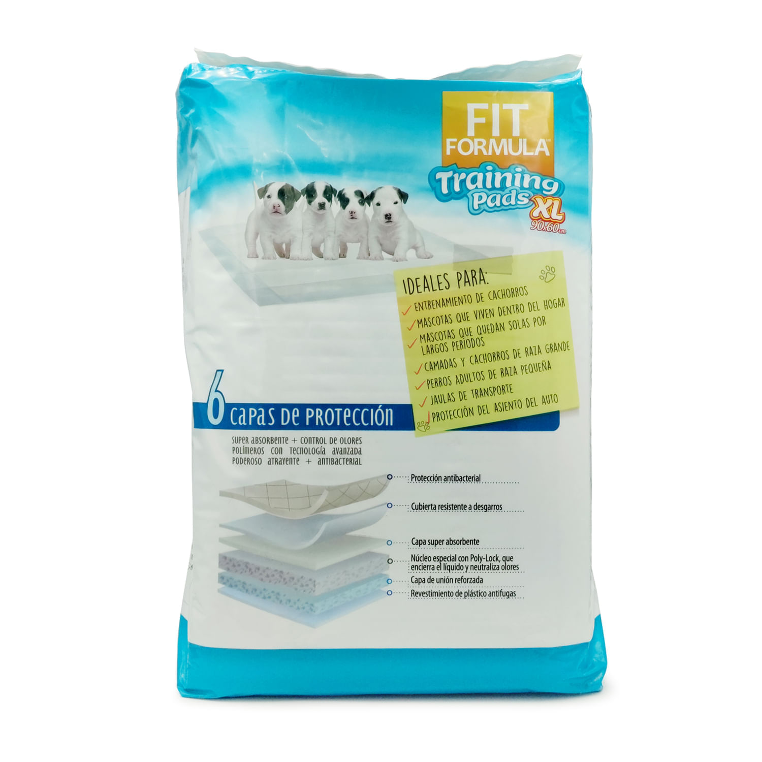Sabanilla para Perros Fit Training Pads 60 x 90 x 30 cm - Image 2