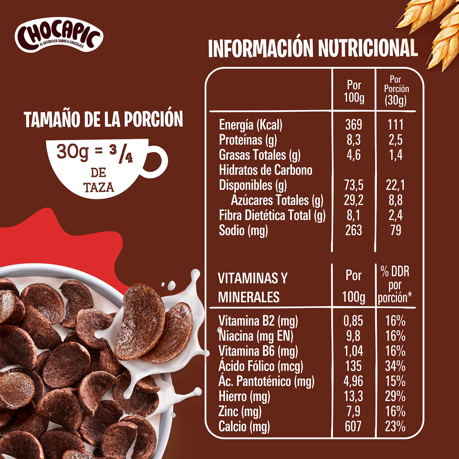 Cereal Chocapic Receta Original 640 g - Image 4
