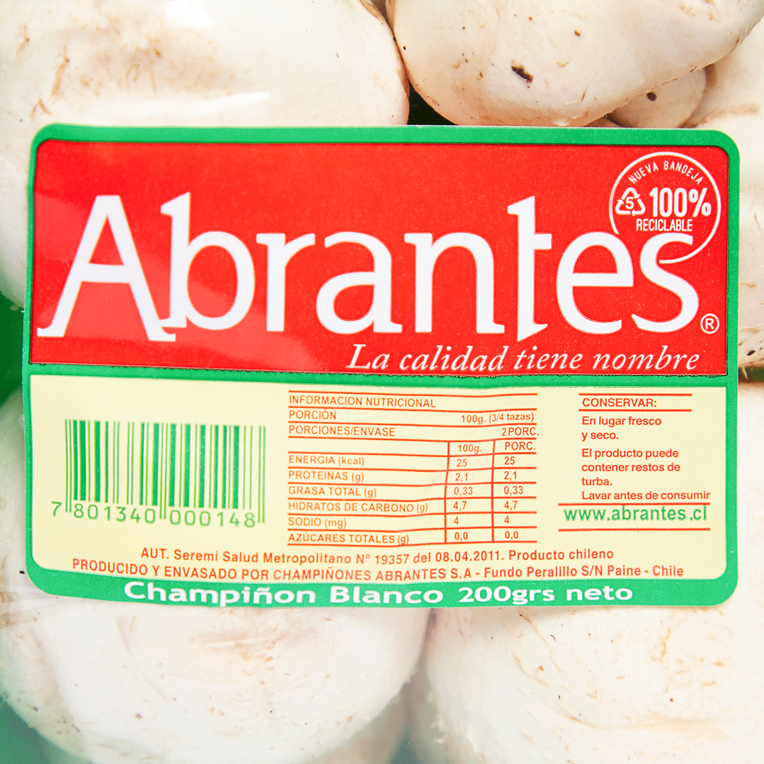 Champiñón Bandeja 200 g - Image 2