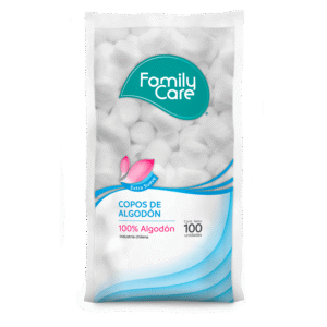 Copos de Algodón Family Care 100 un.