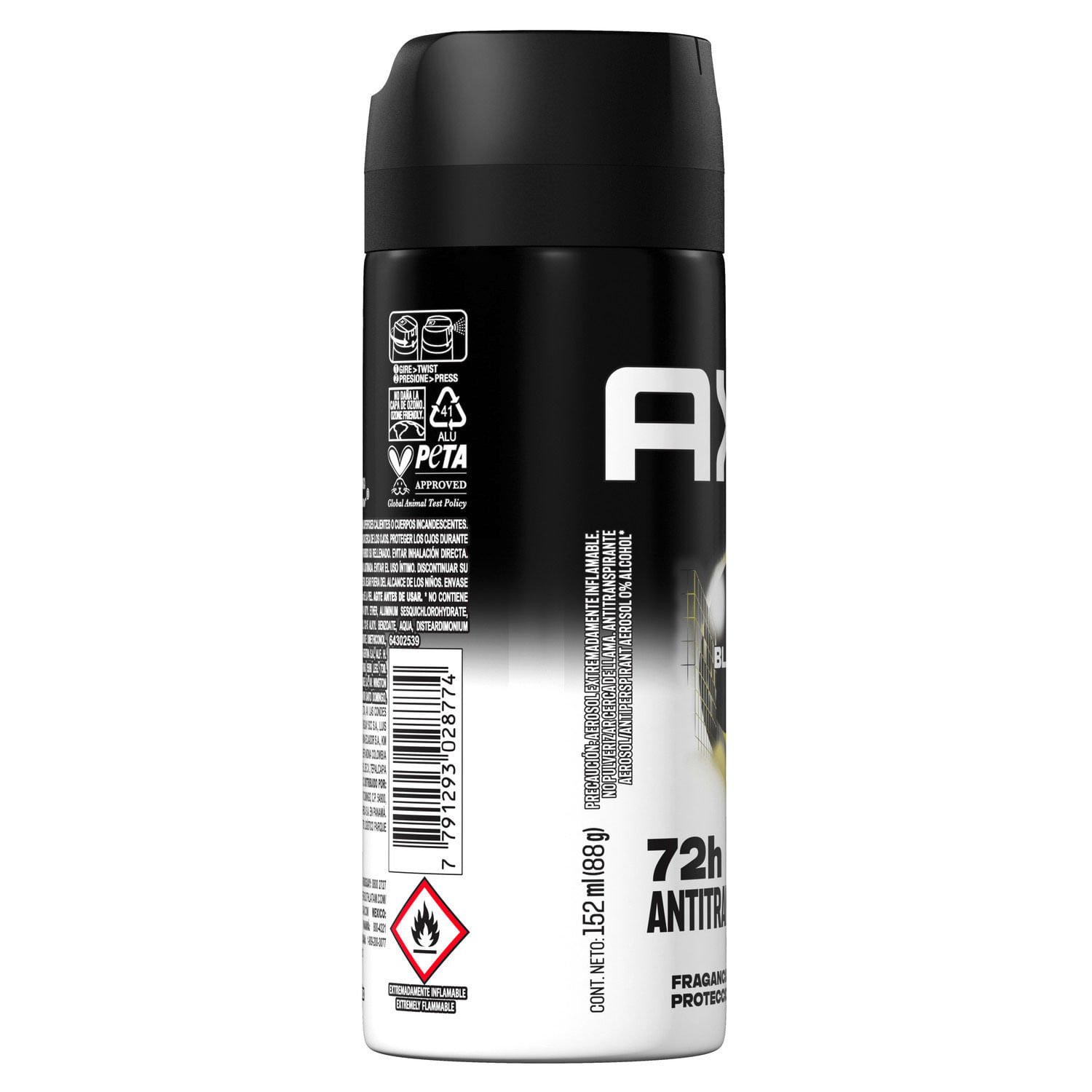 Desodorante Spray Axe Black 152 ml - Image 4