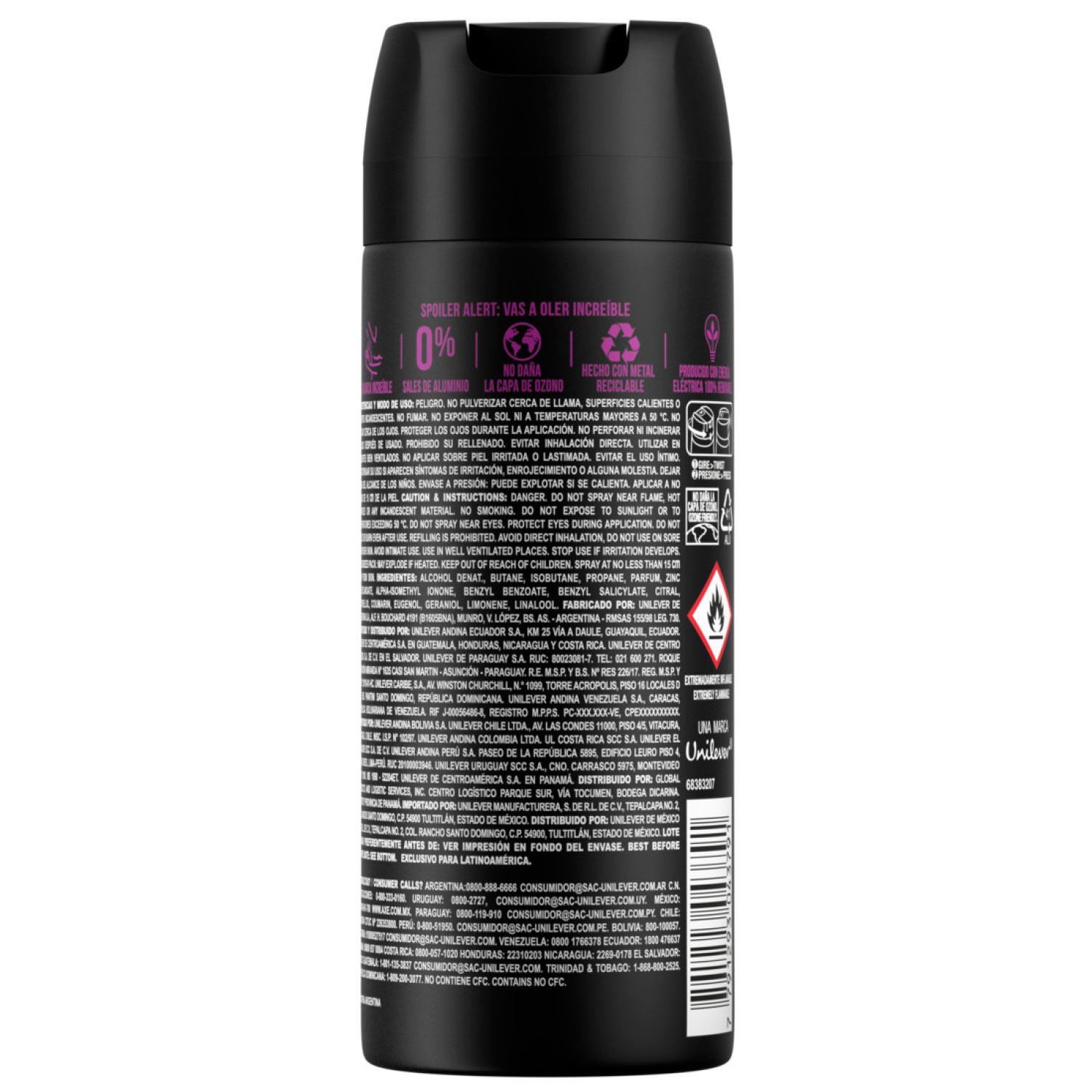 Desodorante Spray Axe Marine 150 ml - Image 3