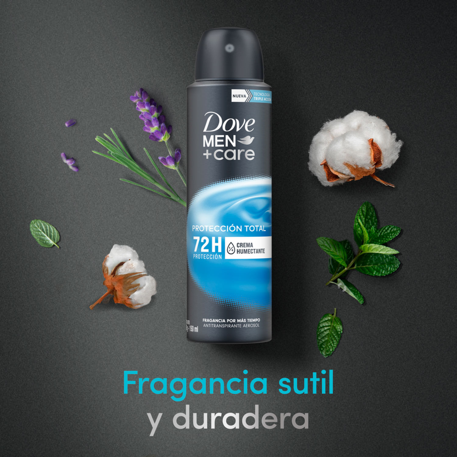 Desodorante Spray Dove Men 90 g 4 un. - Image 5