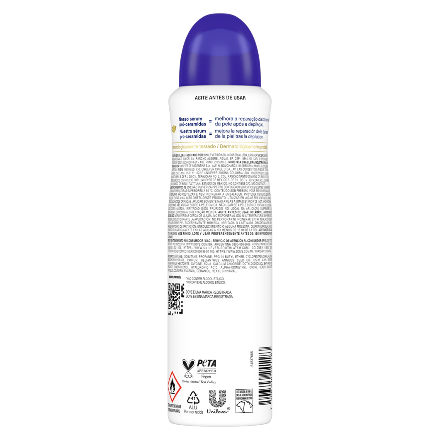 Desodorante Spray Dove Original 150 ml - Image 3