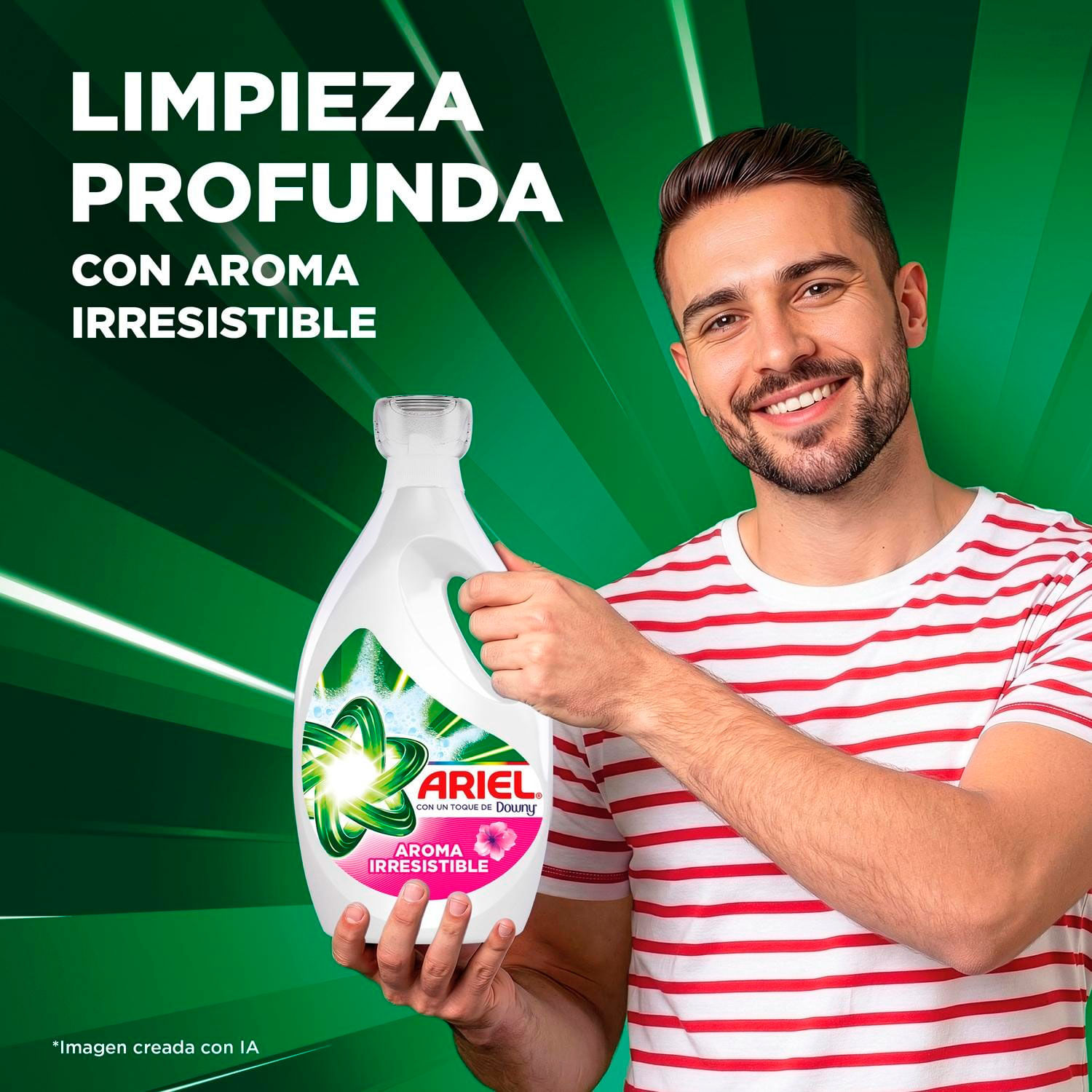 Detergente Líquido Ariel Toque de Downy Más Perfume 2.84 L - Image 4