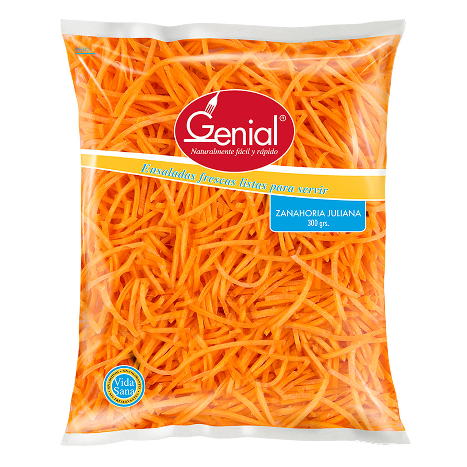 Zanahoria en Juliana 300 g