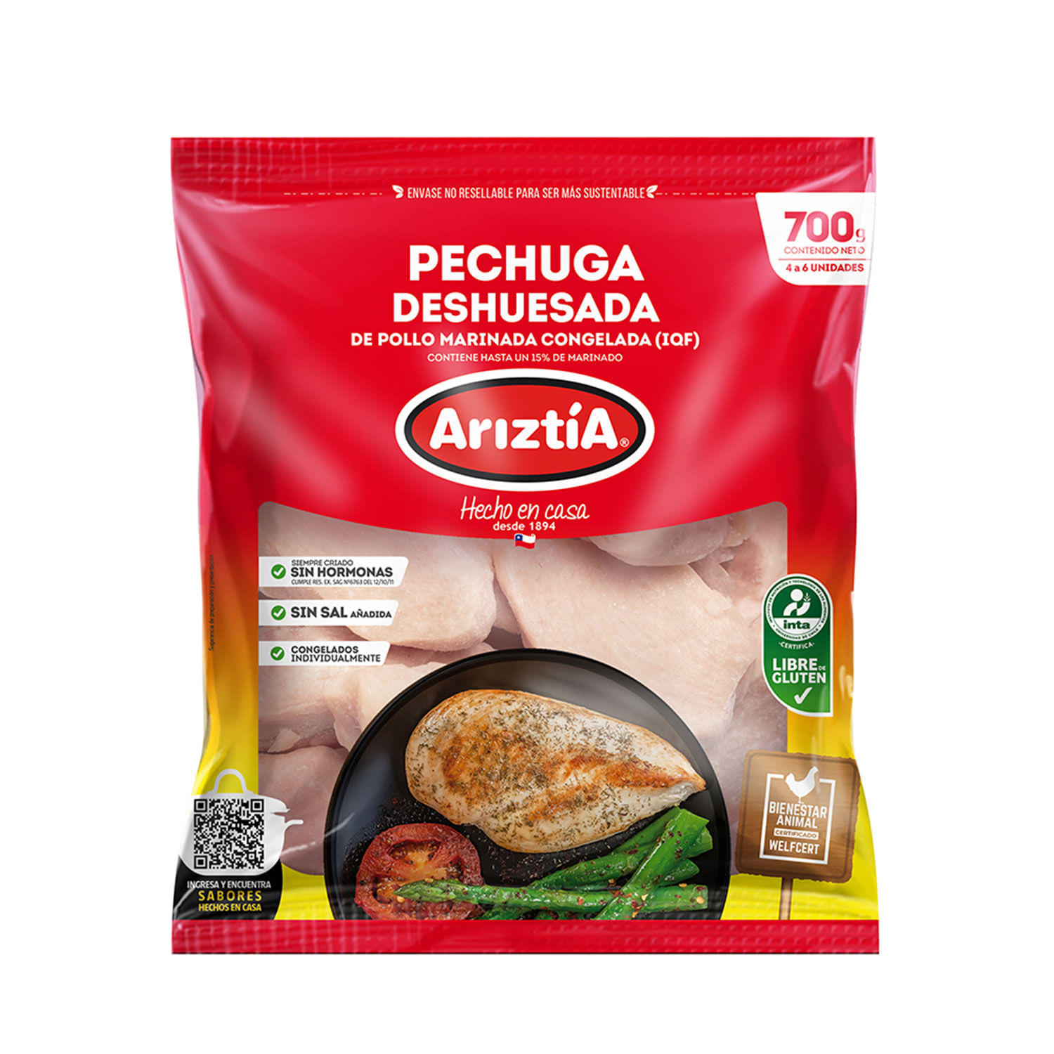 Filetillos de Pollo Ariztía 650 g - Image 2