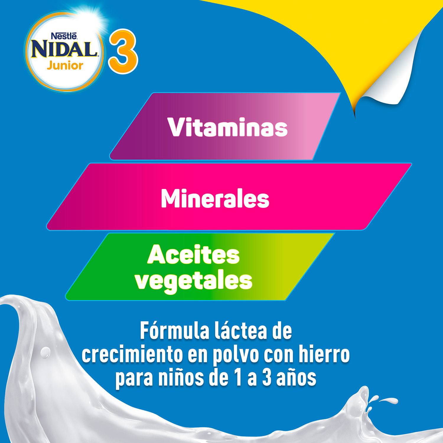 Fórmula Láctea Nidal Junior 800 g - Image 2