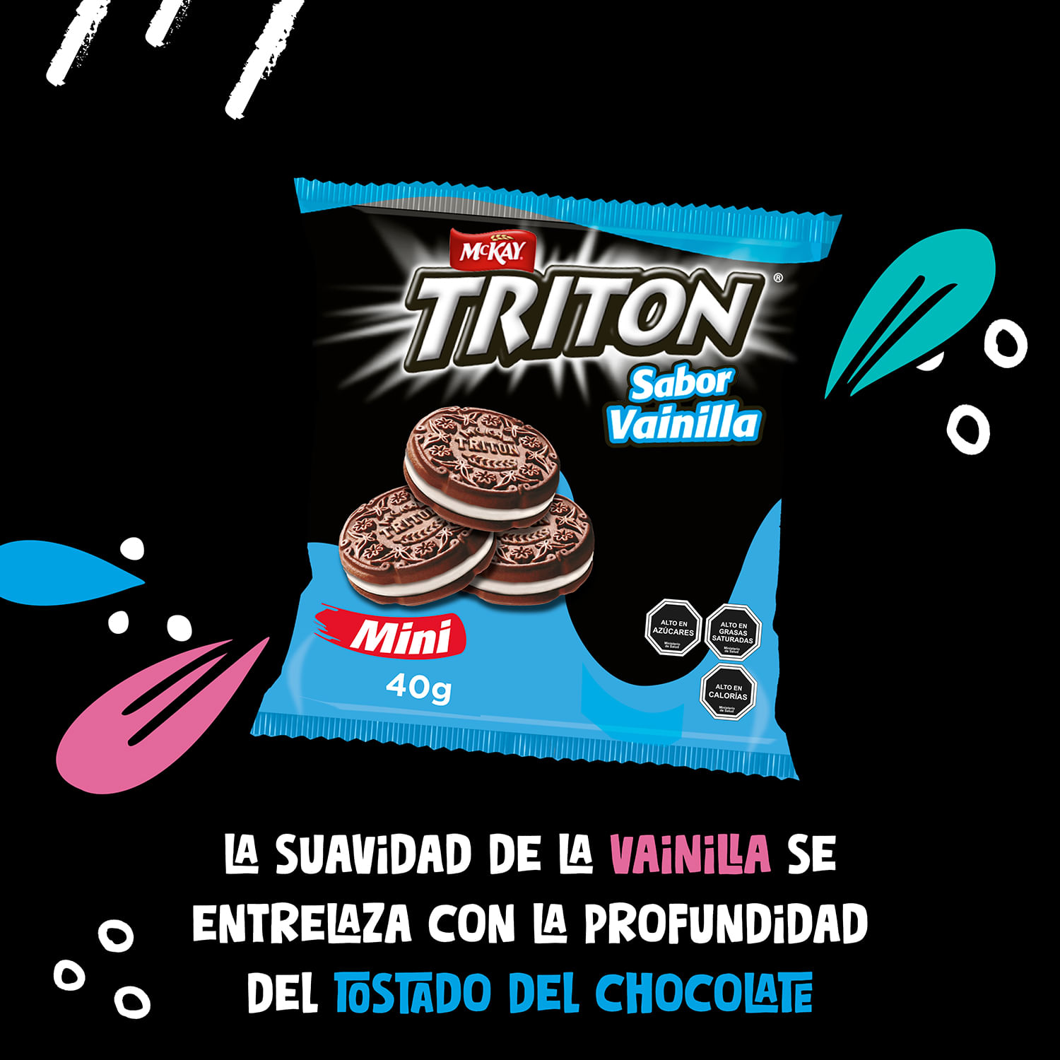 Galletas Triton Mini Vainilla 40 g - Image 3
