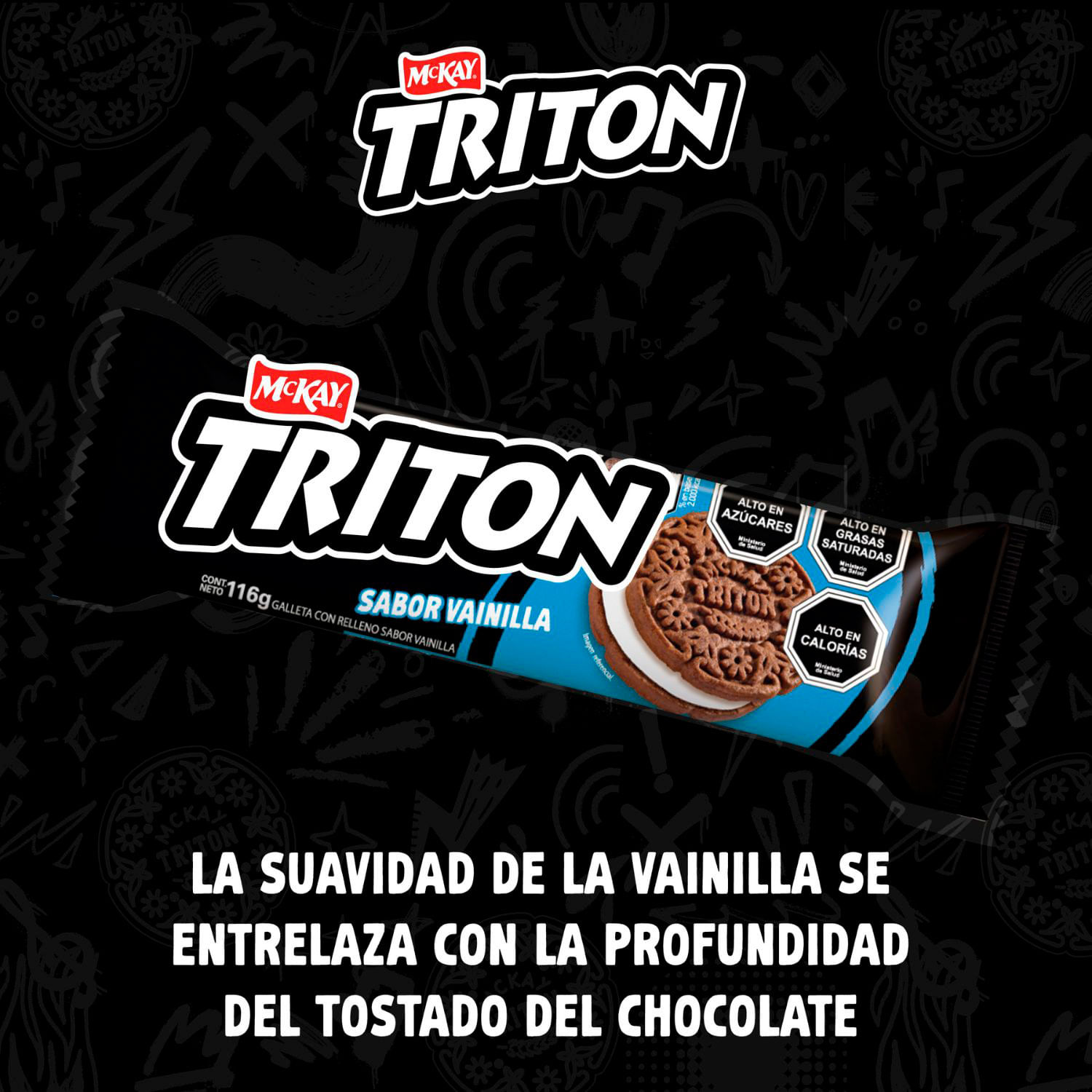 Galleta Triton Vainilla 116 g - Image 3