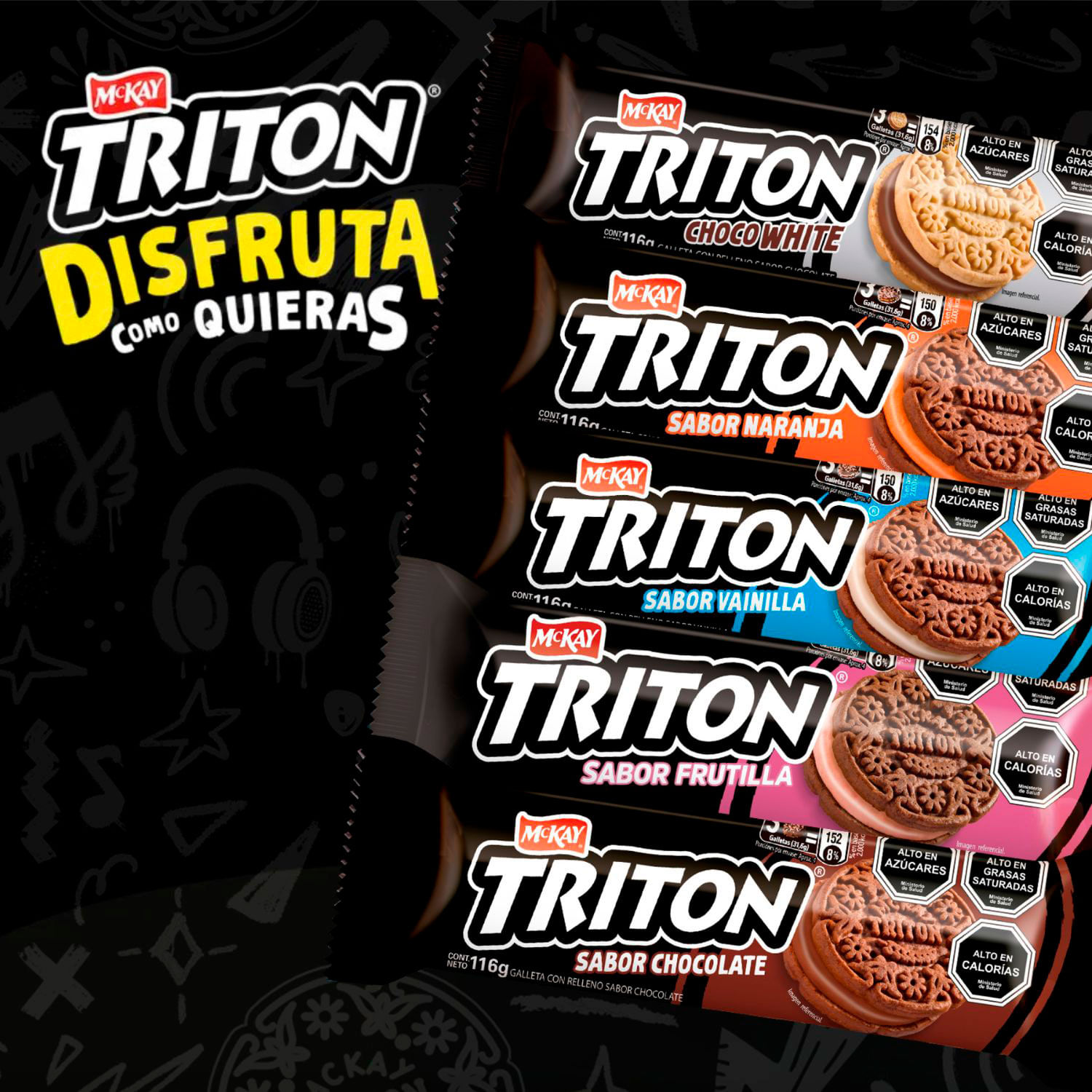Galleta Triton Vainilla 116 g - Image 4