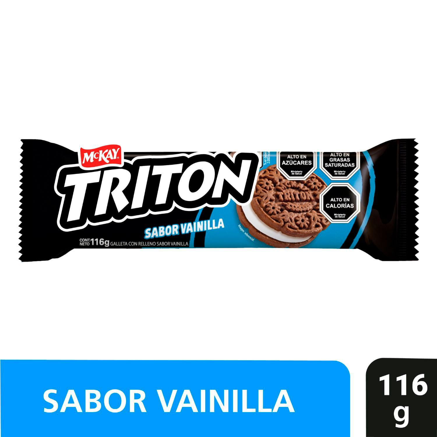 Galleta Triton Vainilla 116 g