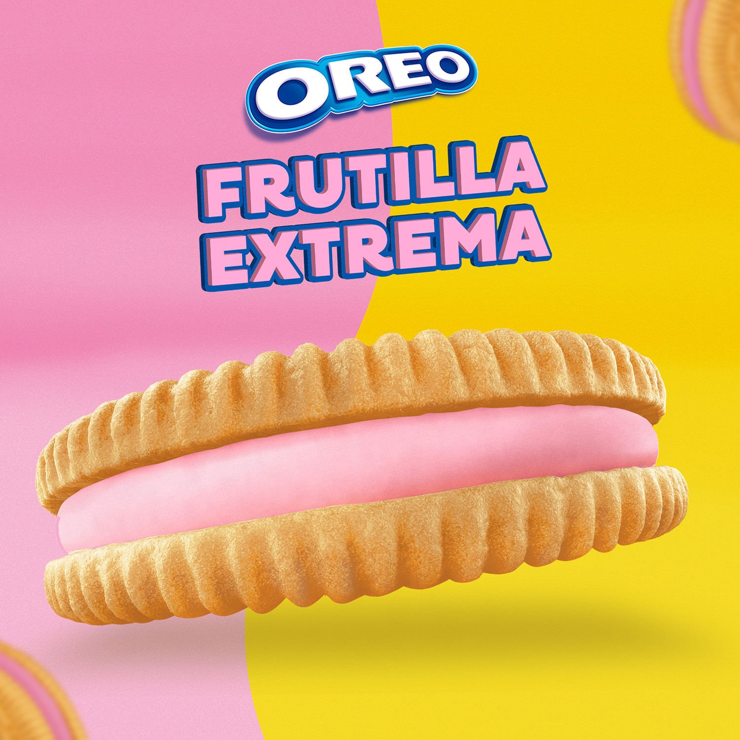 Galletas Dulces Oreo Rollo Sabor Frutilla 108 g - Image 4