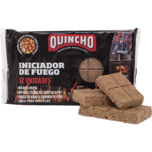 Iniciador de Fuego Quincho Café 32 un.