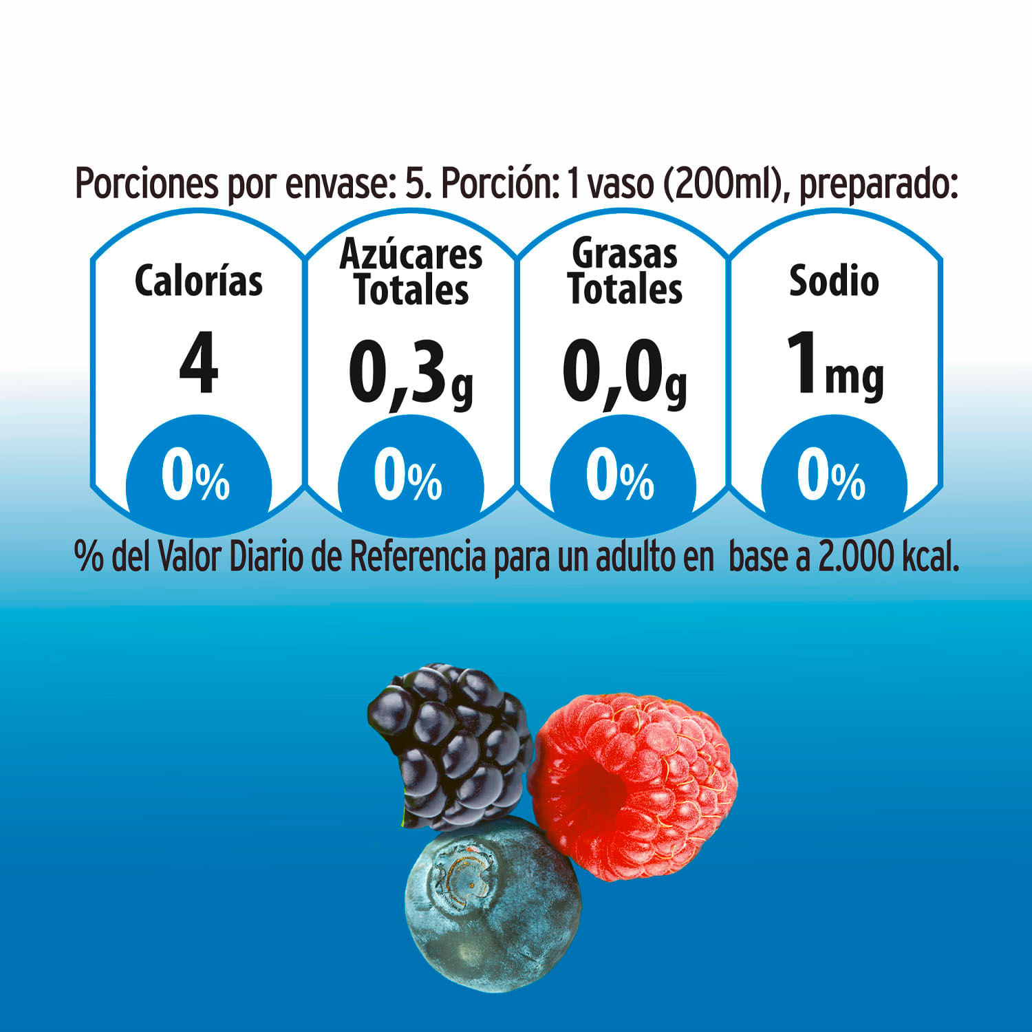 Jugo en Polvo Livean Berries 7 g - Image 3