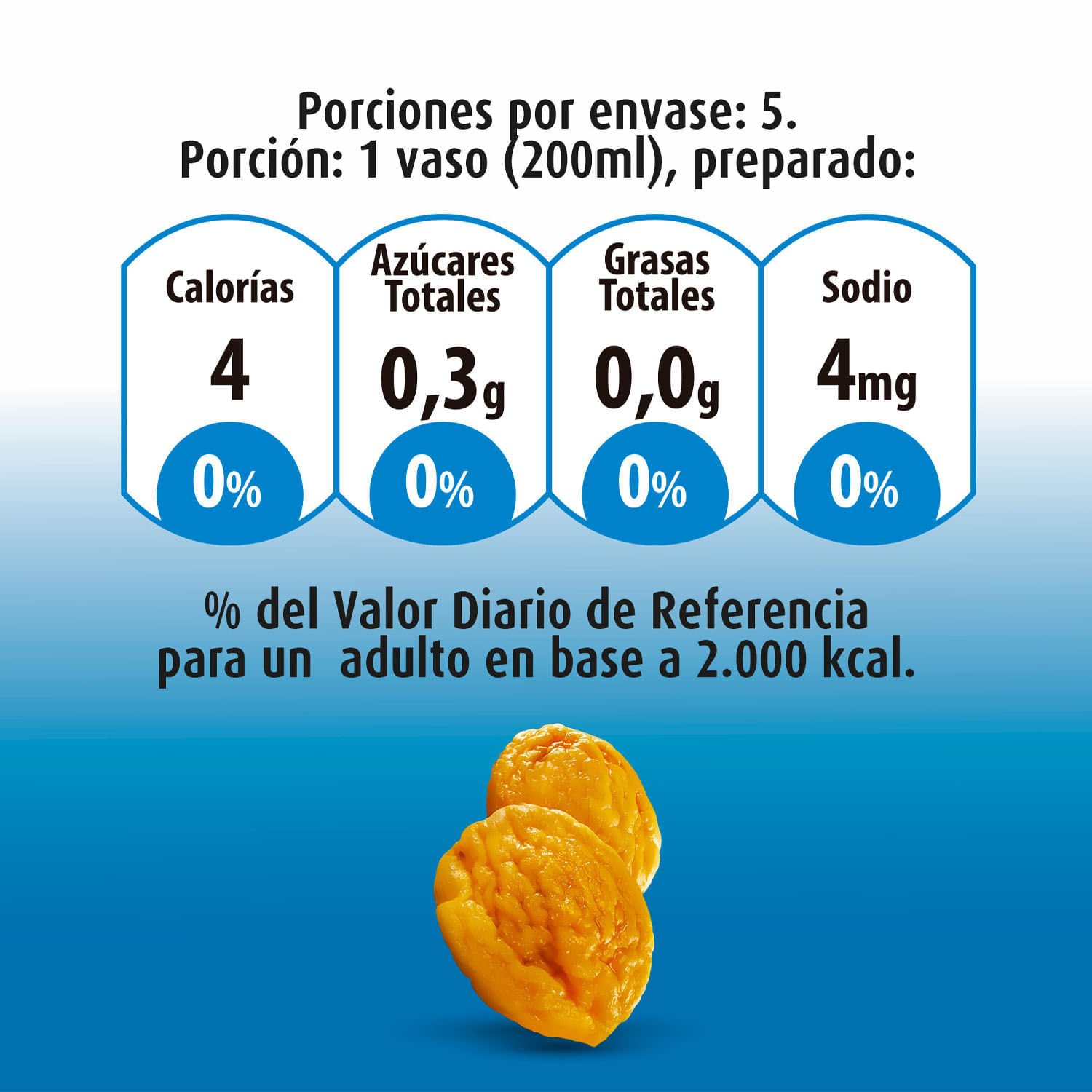 Jugo en Polvo Livean Huesillo 7 g - Image 3