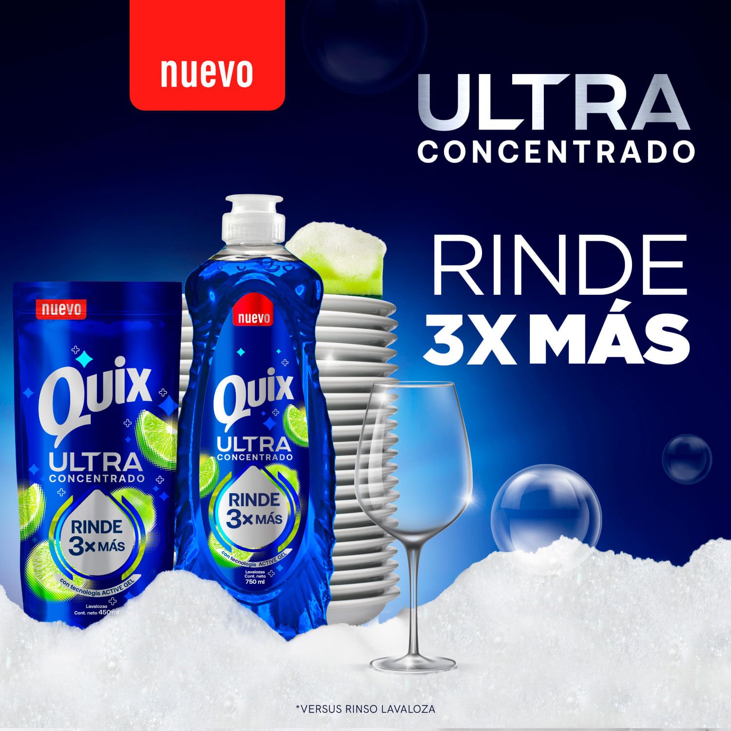 Lavalozas Quix Ultra Concentrado 450 ml - Image 2