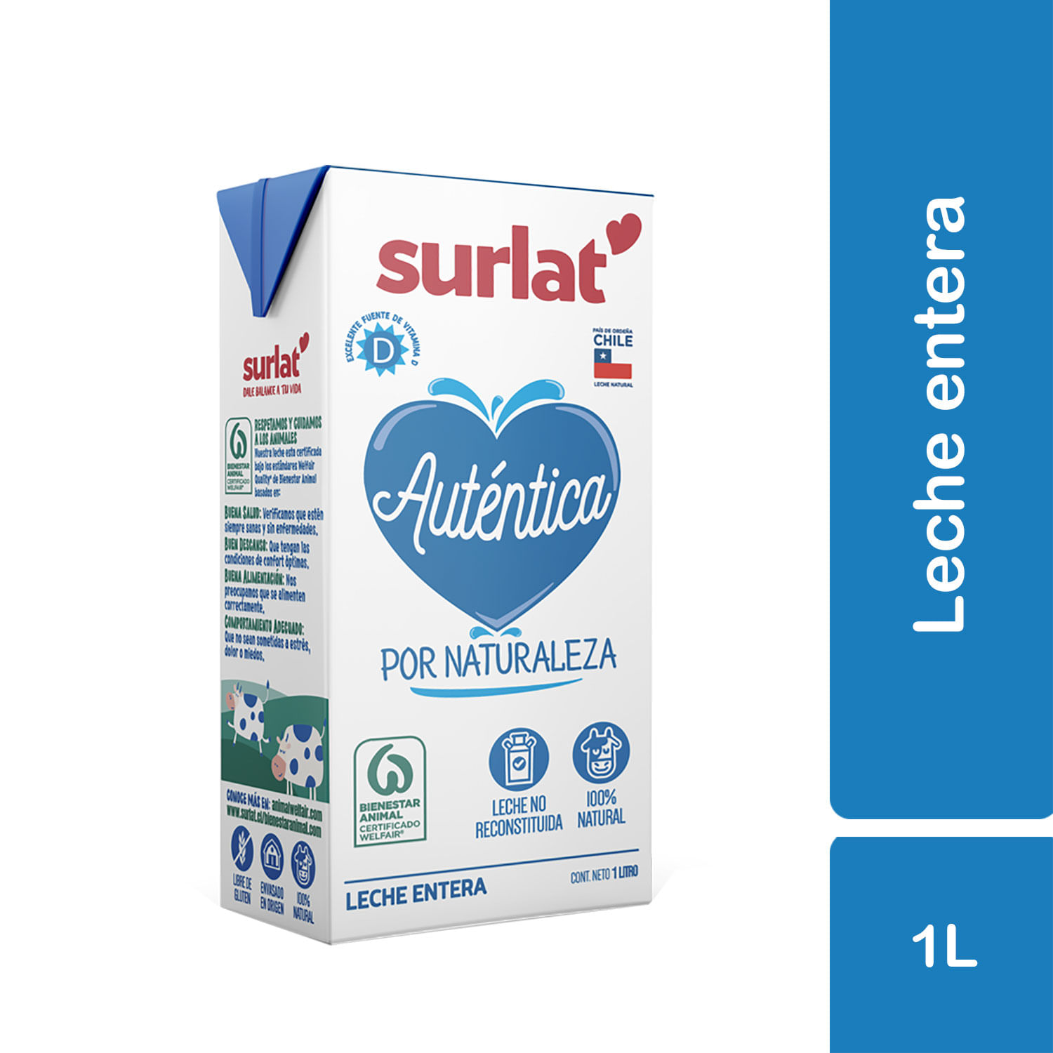 Leche Surlat Entera 1 L