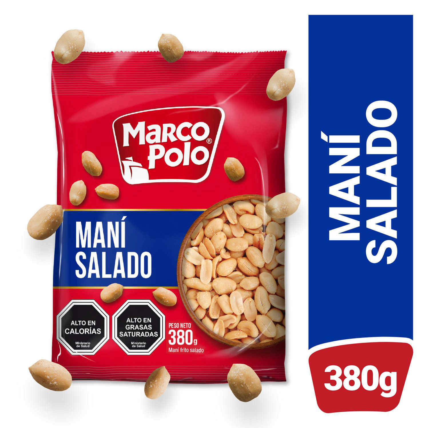 Maní Salado Marco Polo 380 g
