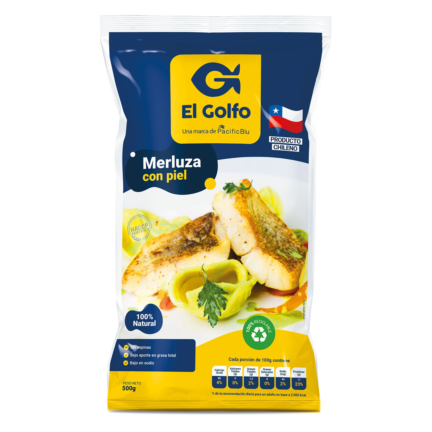 Merluza Filete Congelada 500 g - Image 2