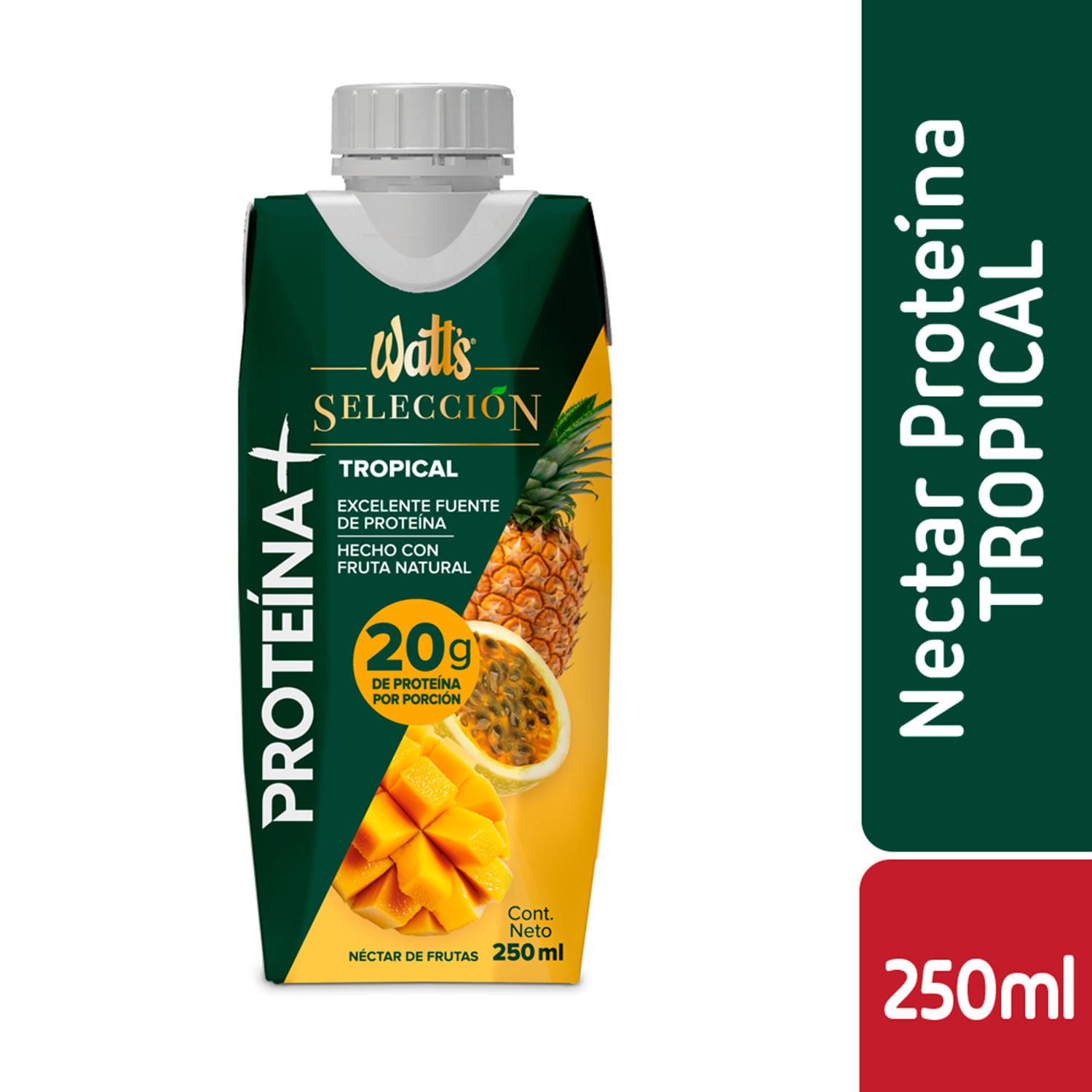 Néctar Watt's Proteína Tropical 250 ml