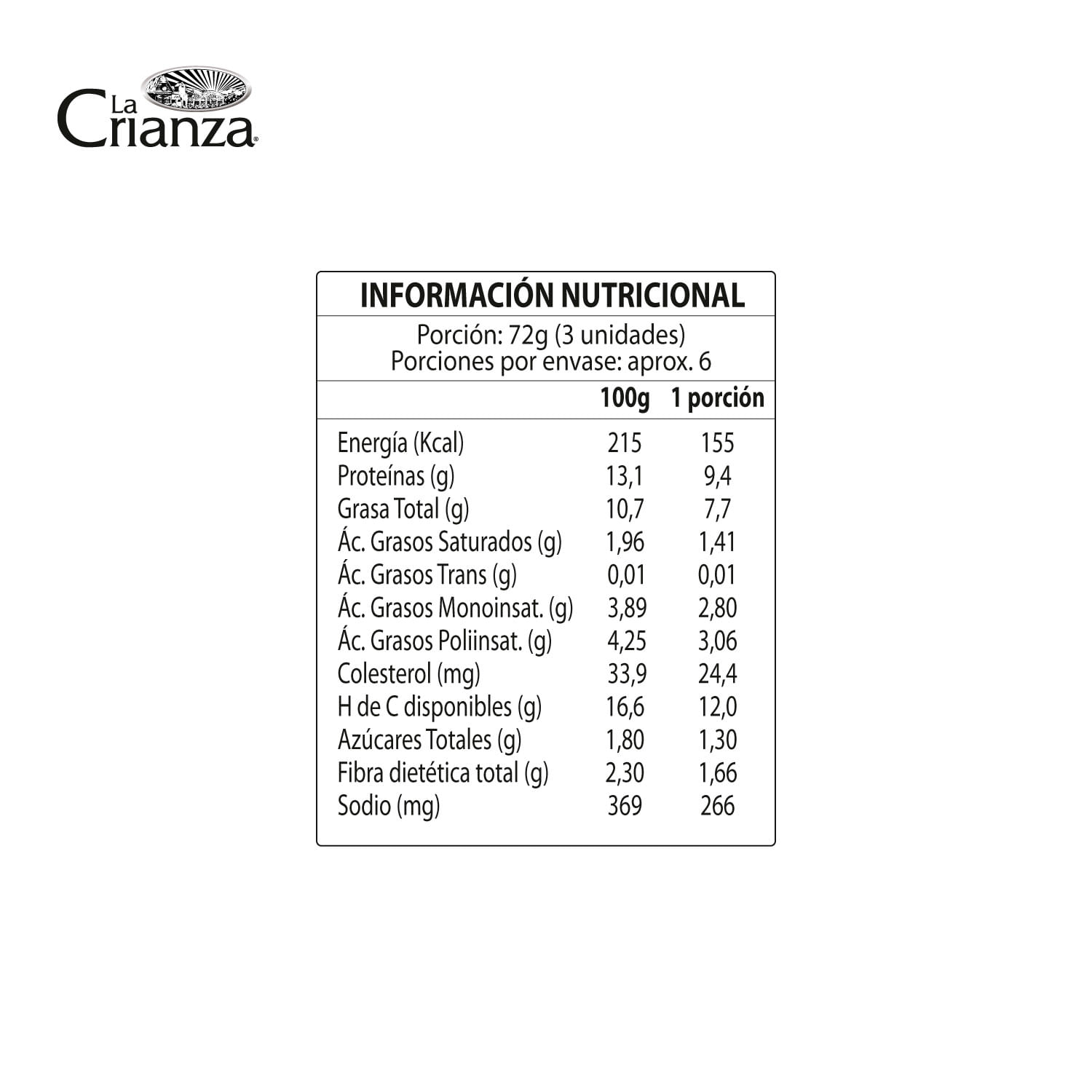 Nuggets de Pollo La Crianza 400 g - Image 3