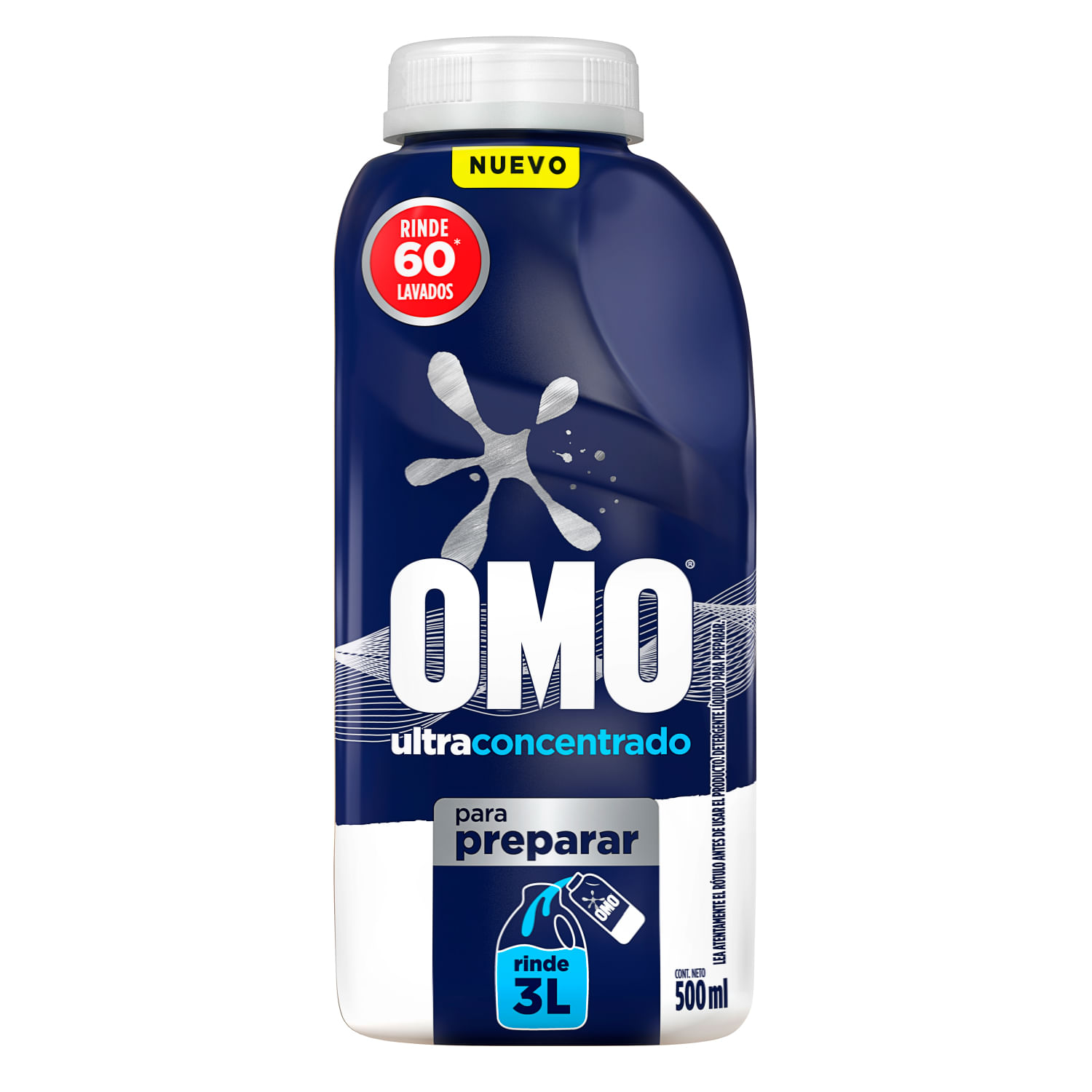 Pack 2 un. Detergente para Preparar Omo 500 ml - Image 2