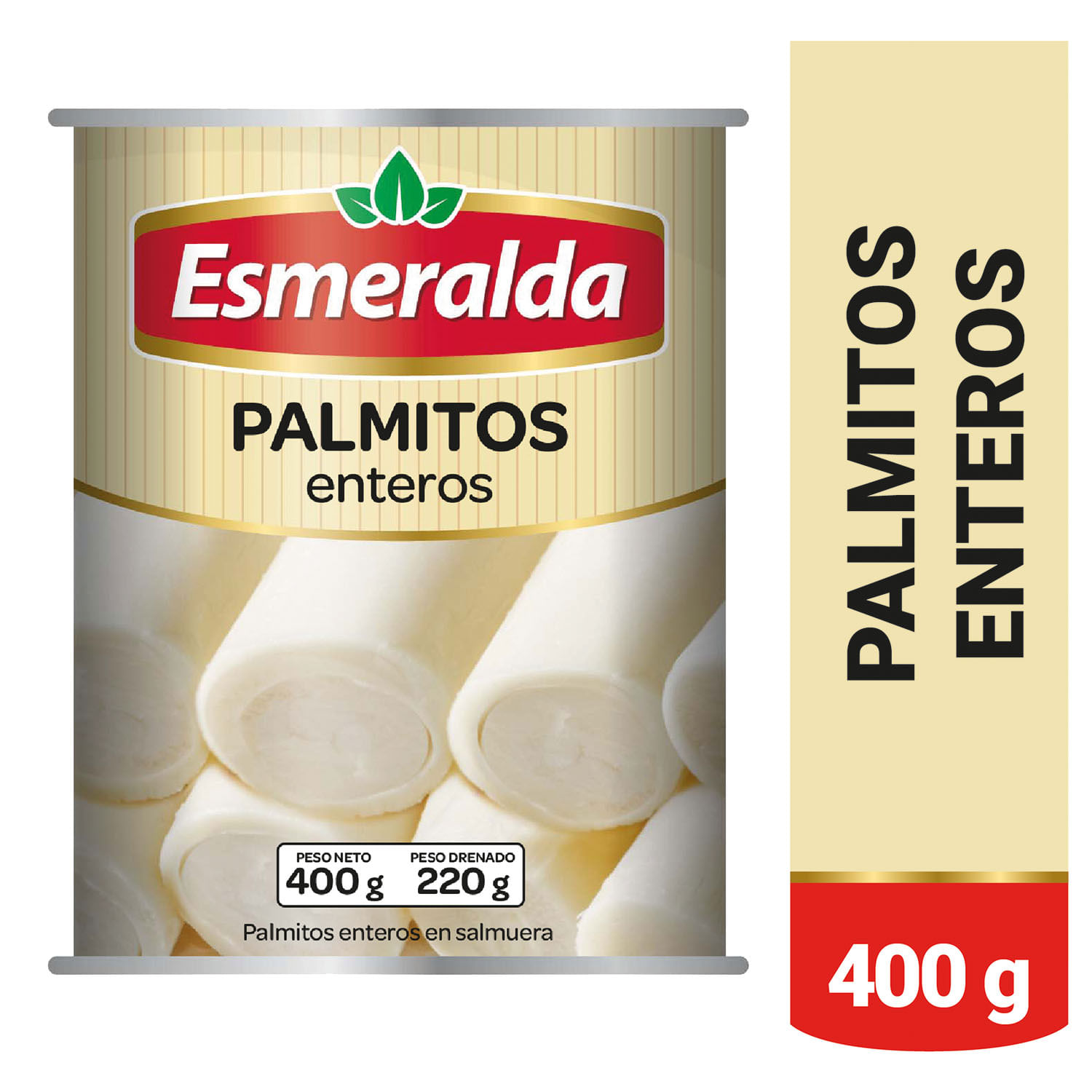 Palmitos Enteros Esmeralda 220 g drenado