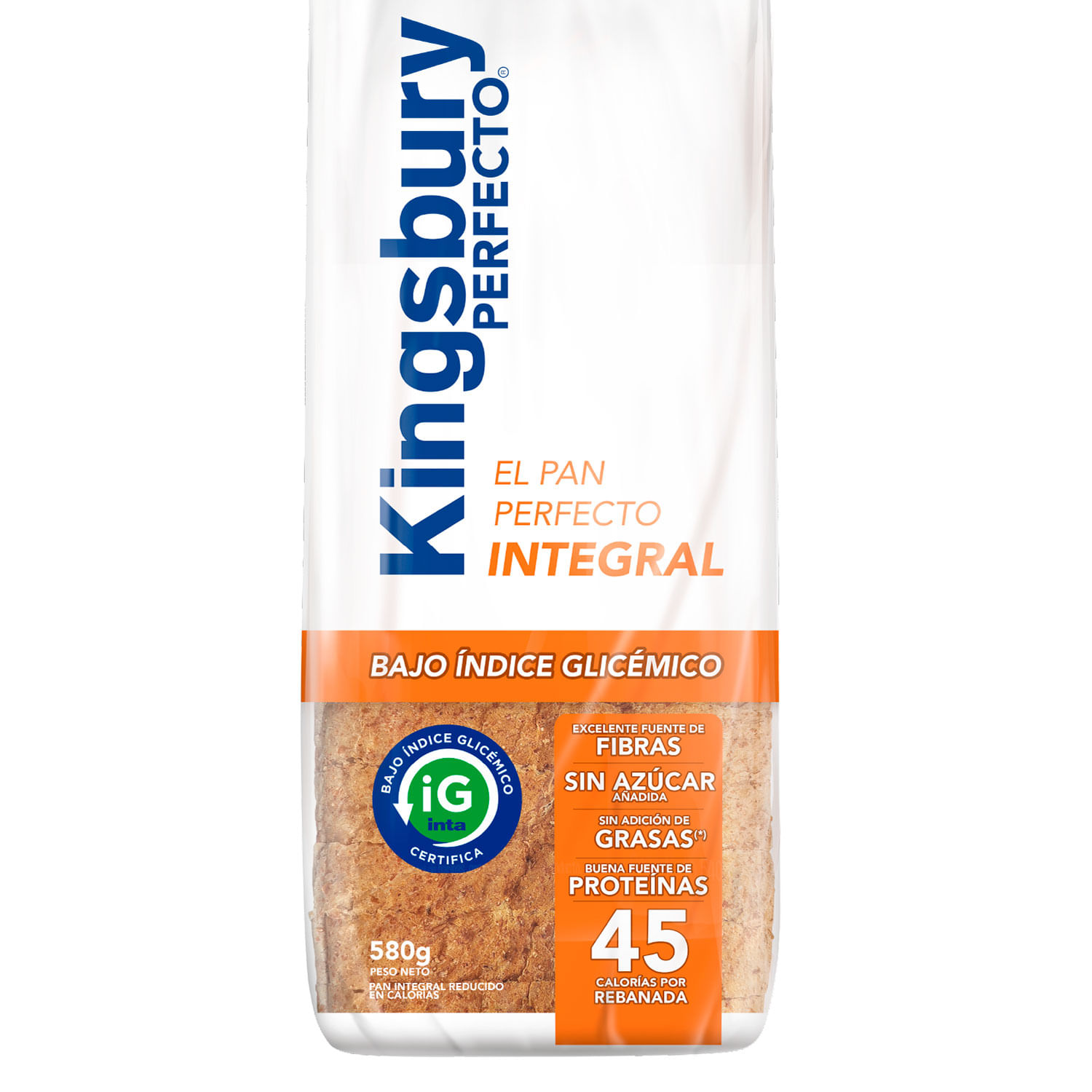 Pan de Molde Kingsbury Perfecto Integral 580 g - Image 2
