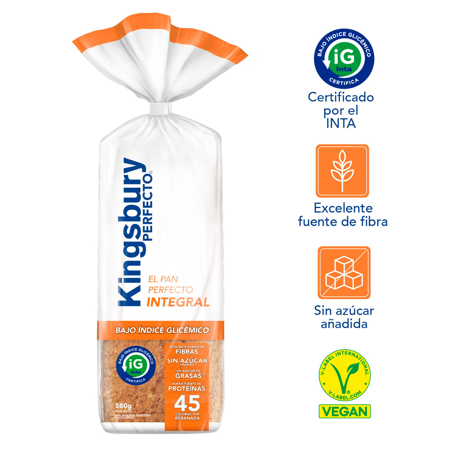 Pan de Molde Kingsbury Perfecto Integral 580 g - Image 4