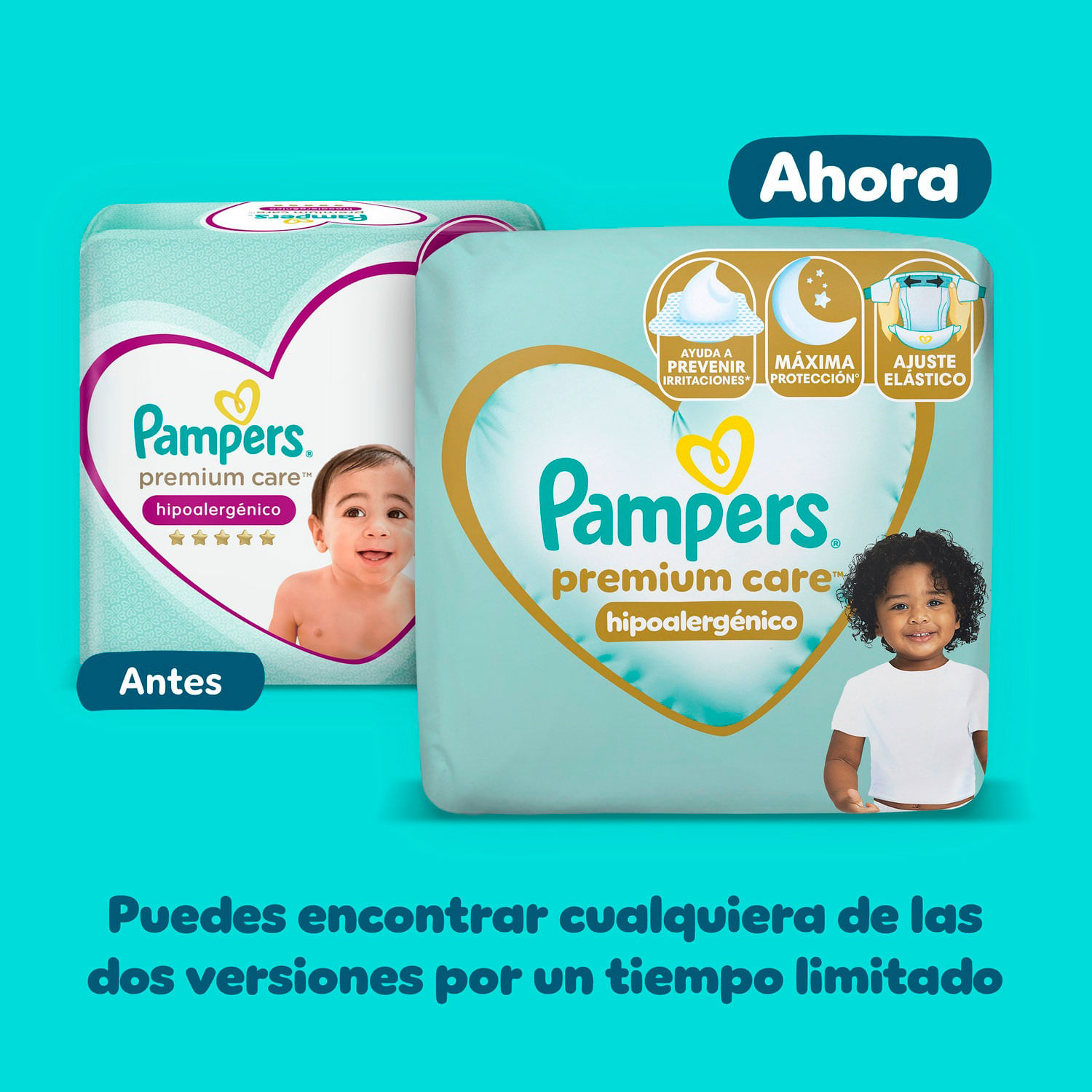 Pañales Pampers Premium Care 11-15 kg Talla XG 128 un. - Image 5